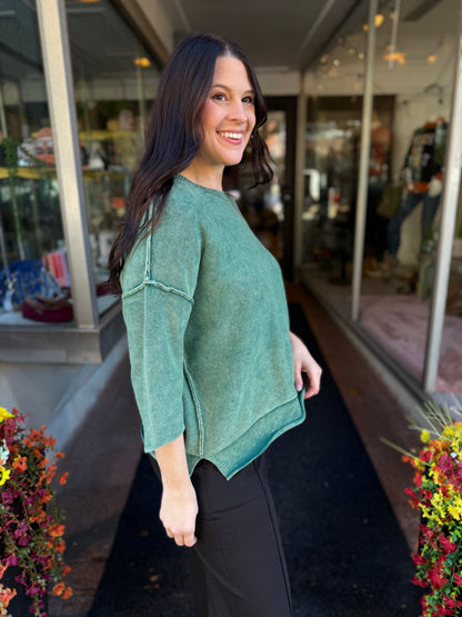 Be Serious Boxy Sweater