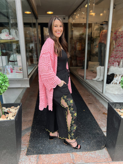 Keep Close Embroidered Pants