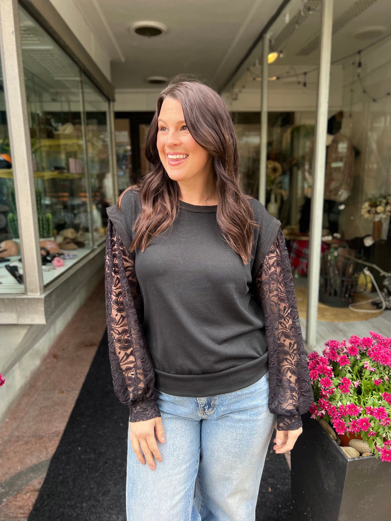 Follow You Lace Longsleeve