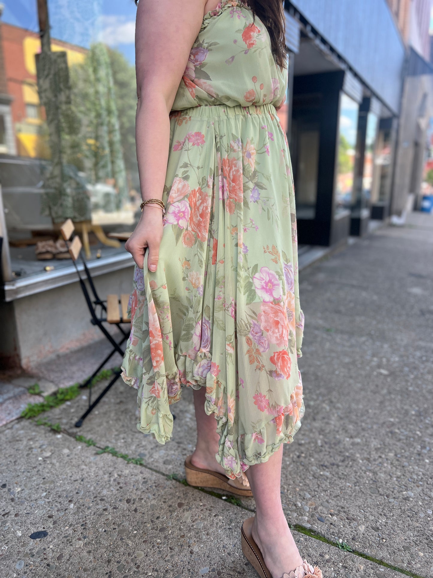 Miss You All The Time Floral Skirt