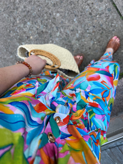 Tropical Watercolors Outfit Set
