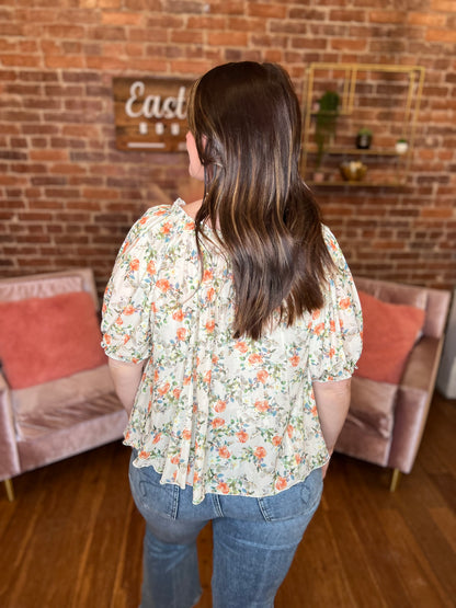 Easy Breezy Floral Top