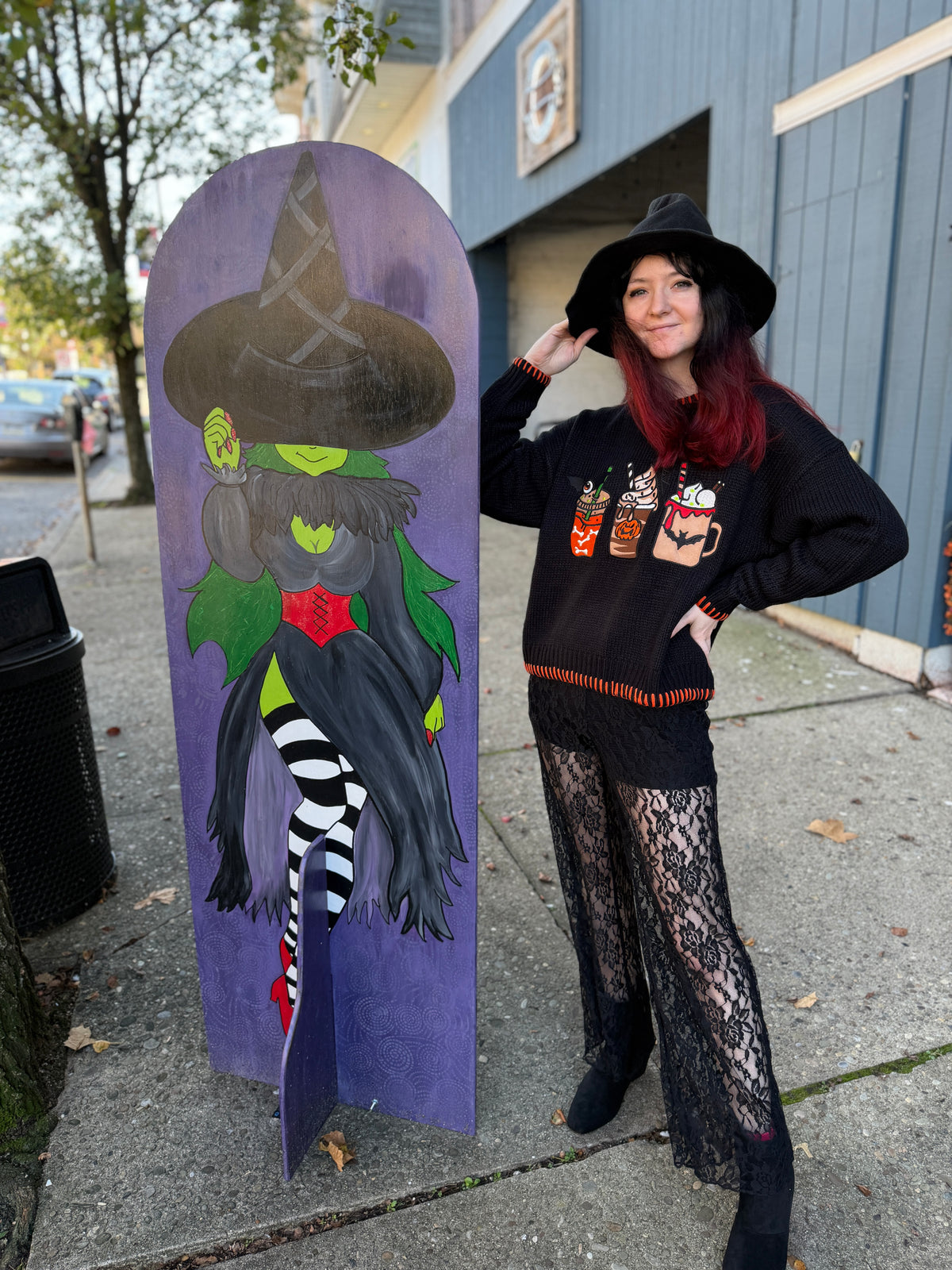 Halloween Drinks Sweater