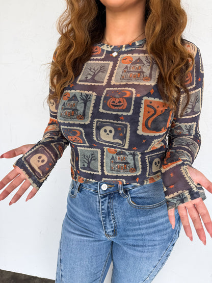 PREORDER- Moon Child Mesh Tops