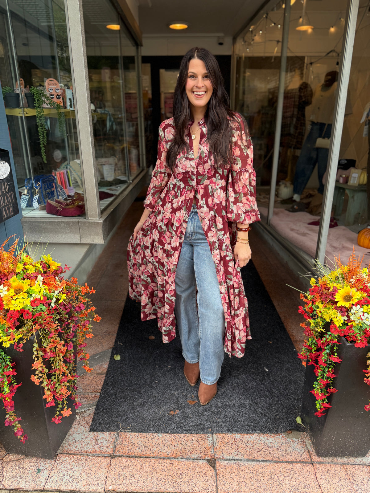 Garden Girlie Duster Dress