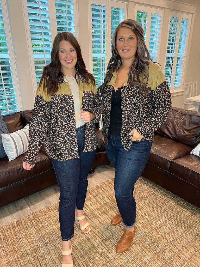 KORI Leopard Corduroy Jacket