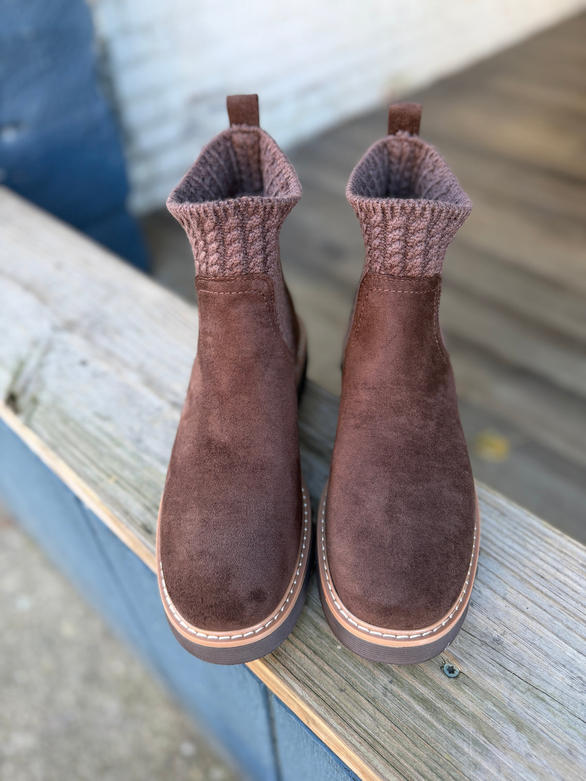 Corkys Keep Me Warm Boots Chocolate