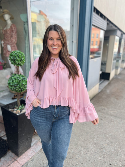 Pinky Promise Chiffon Blouse