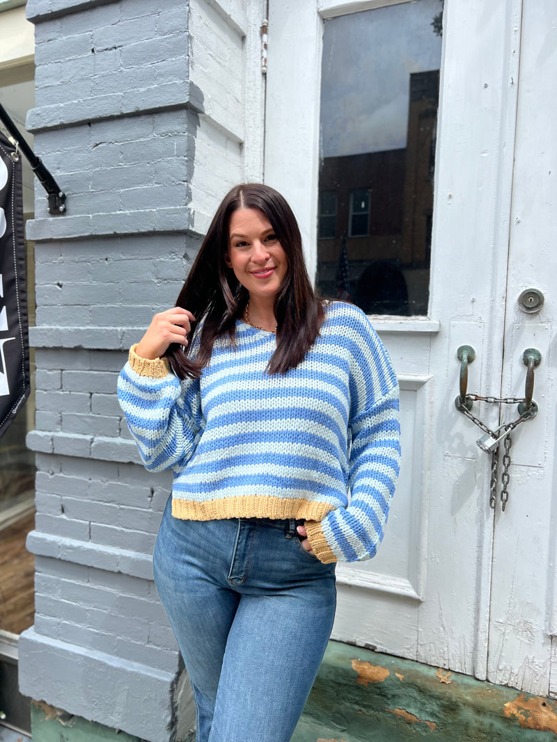 Harmony Striped Sweater