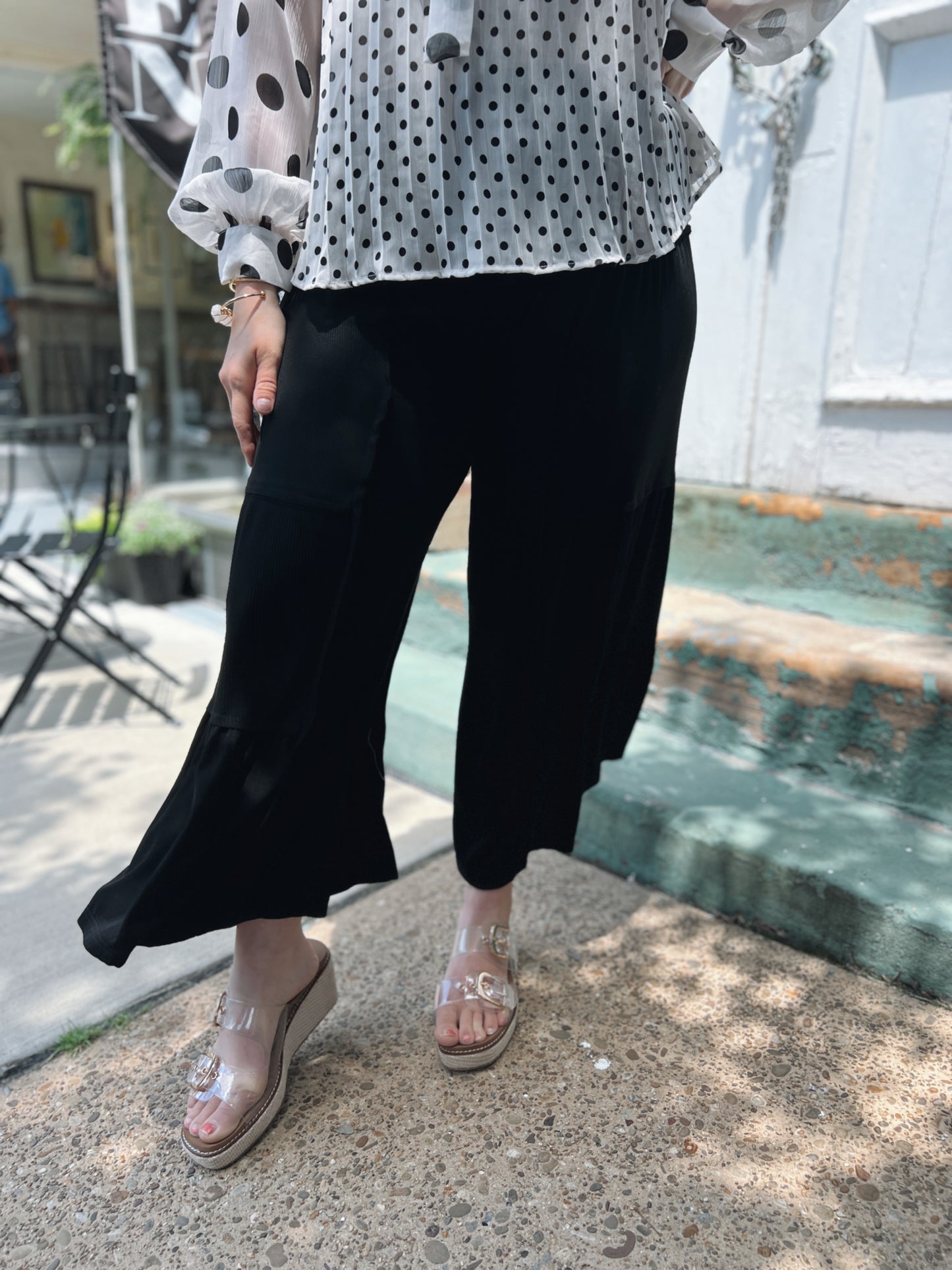 New Era Wide Leg Pants