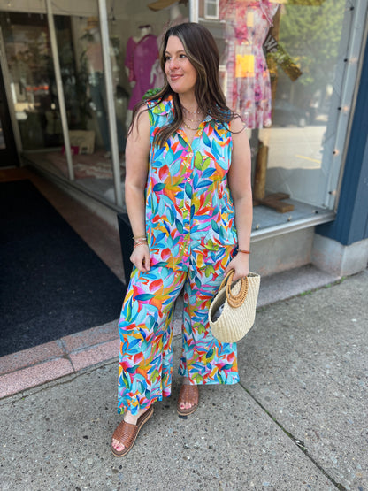 Tropical Watercolors Outfit Set