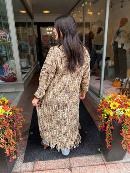 Subtle Shine Knit Cardigan