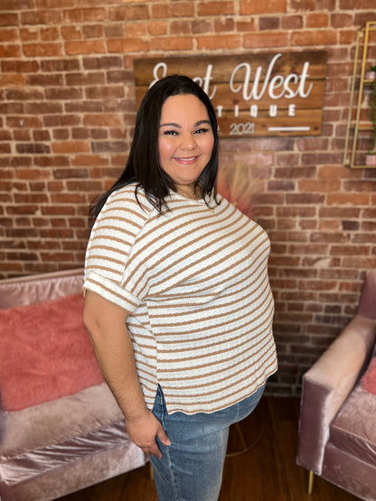Every Line Striped Tee