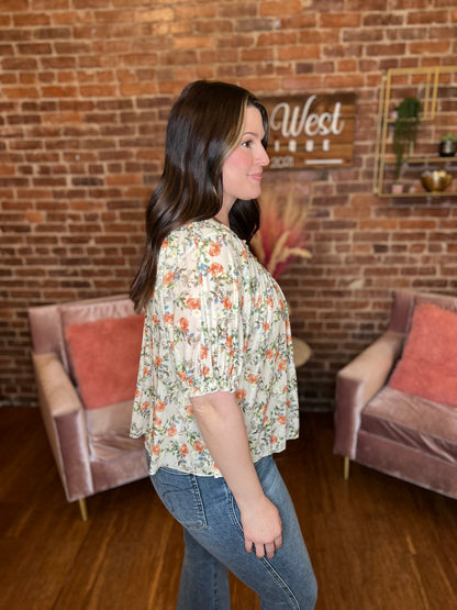 Easy Breezy Floral Top
