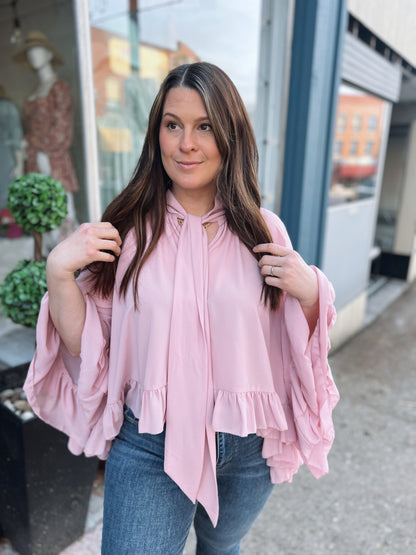 Pinky Promise Chiffon Blouse
