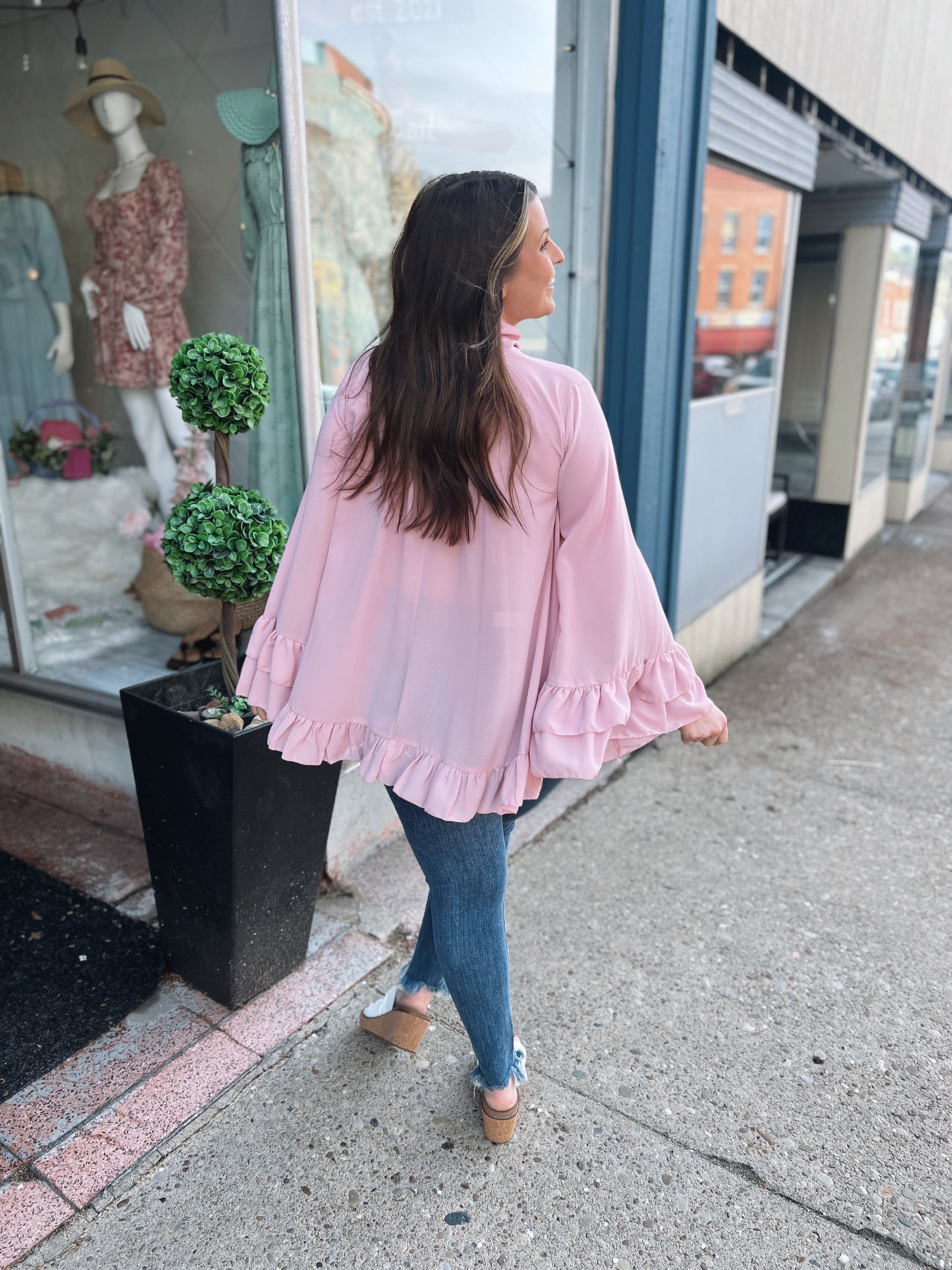 Pinky Promise Chiffon Blouse