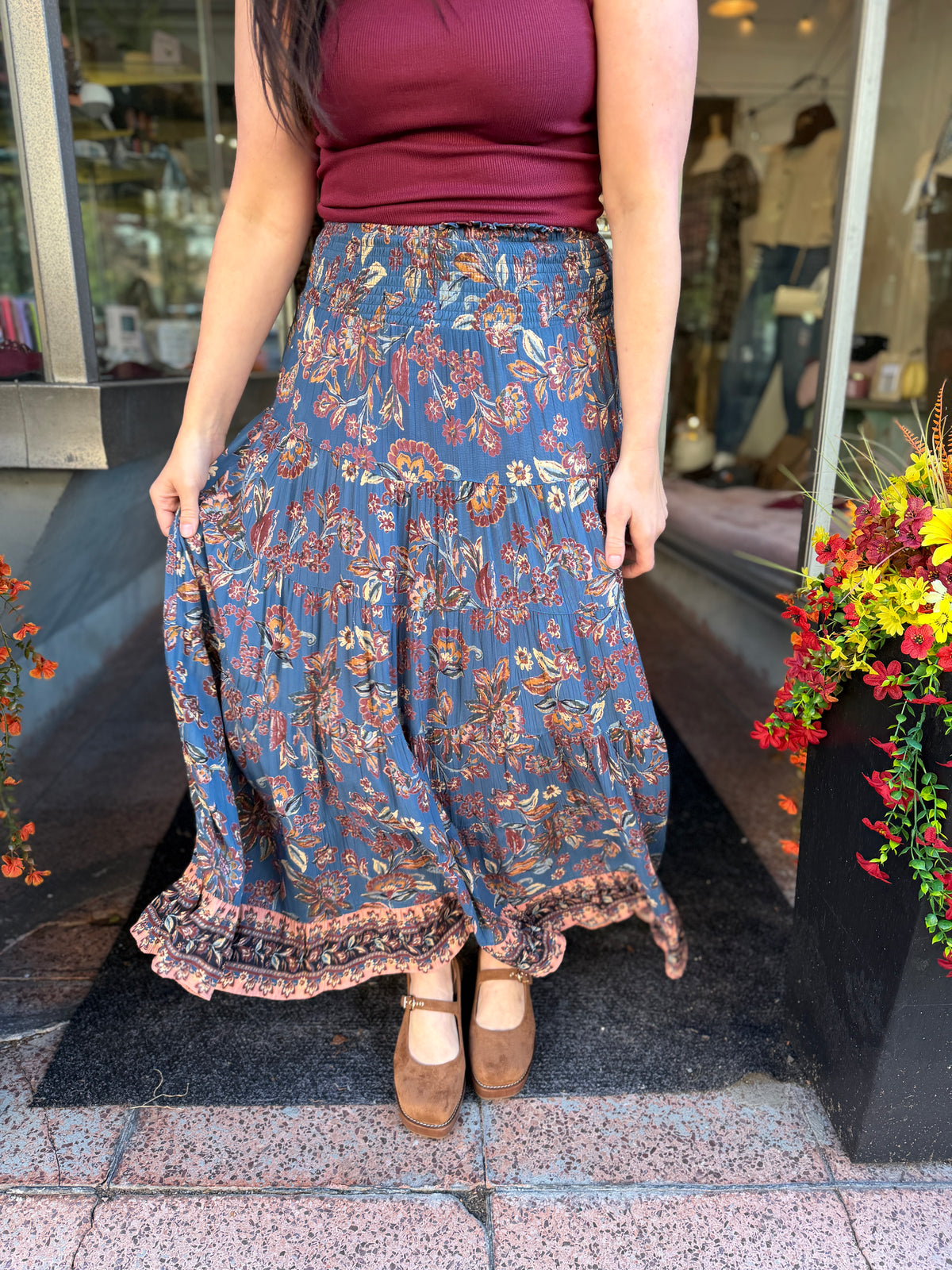 Visit Me Maxi Skirt