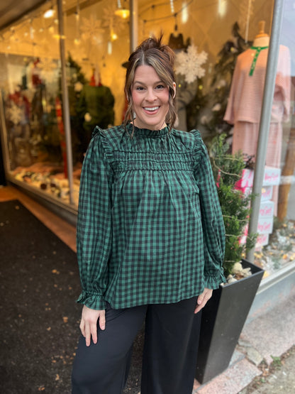 Winter Forest Blouse