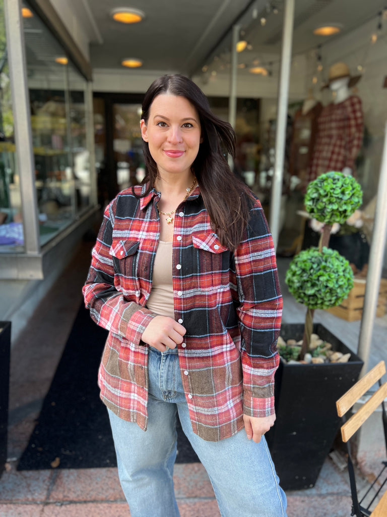 Sit With Me Flannel