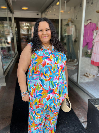 Tropical Watercolors Outfit Set