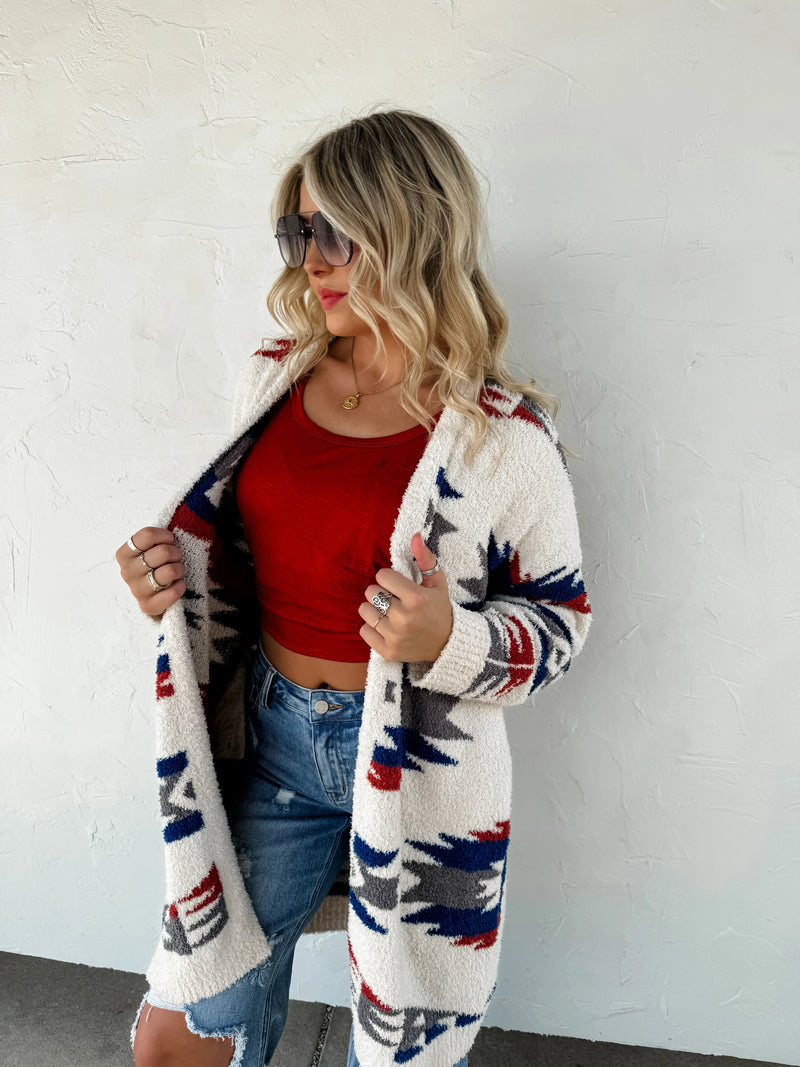 Blakeley Aztec Reversible Cardigan Preorder