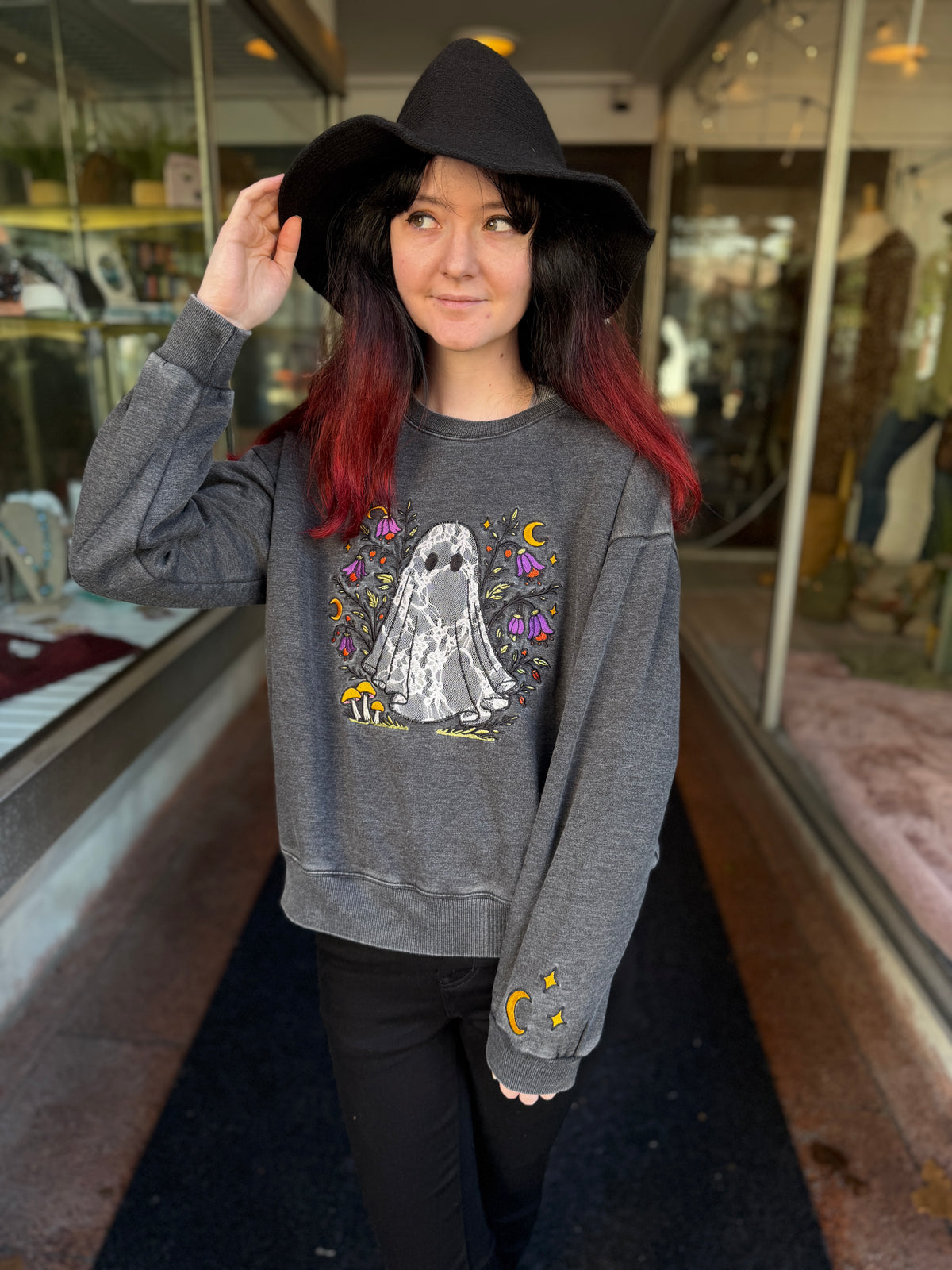 Ghost In Bloom Pullover