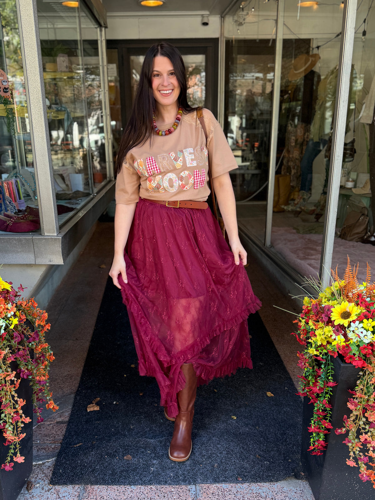 Wuthering Heights Lace Skirt