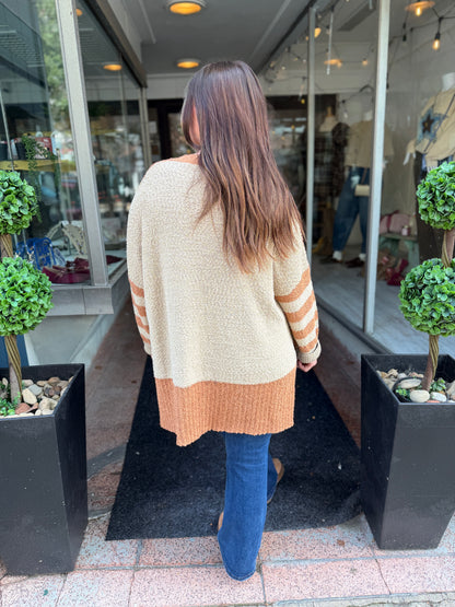 Pumpkin Spice Cardigan