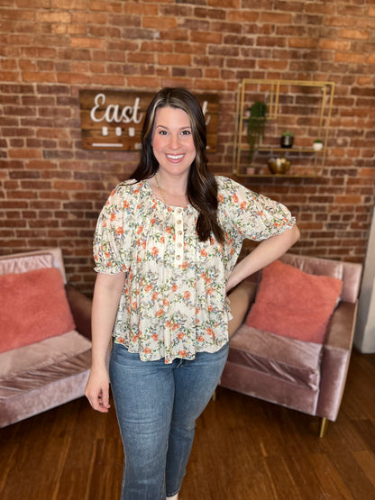 Easy Breezy Floral Top