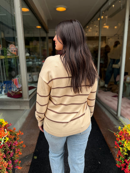 Rest Assured Stripe Sweater