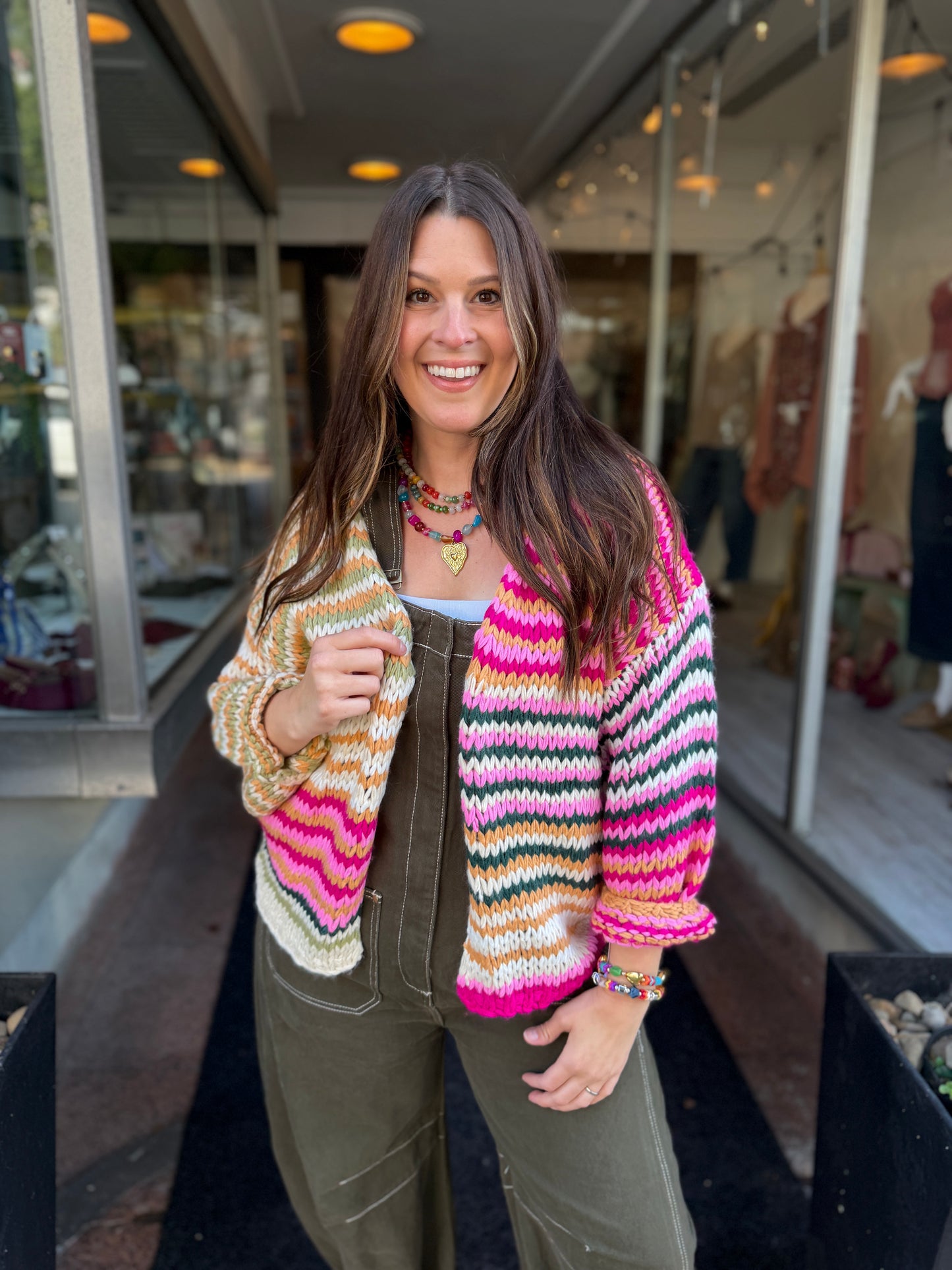 Comfy Dream Stripe Cardigan