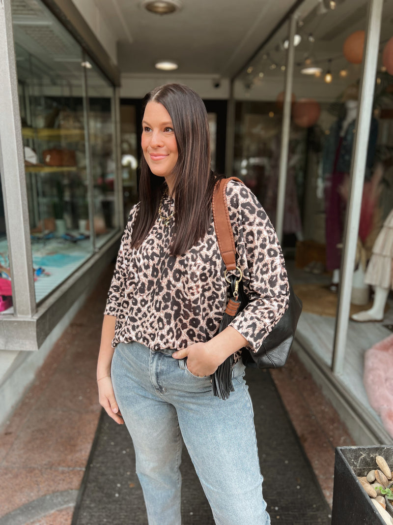 SIL Leopard Blouse