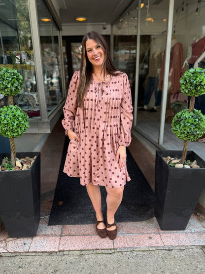 Feel Good Polka Dot Dress