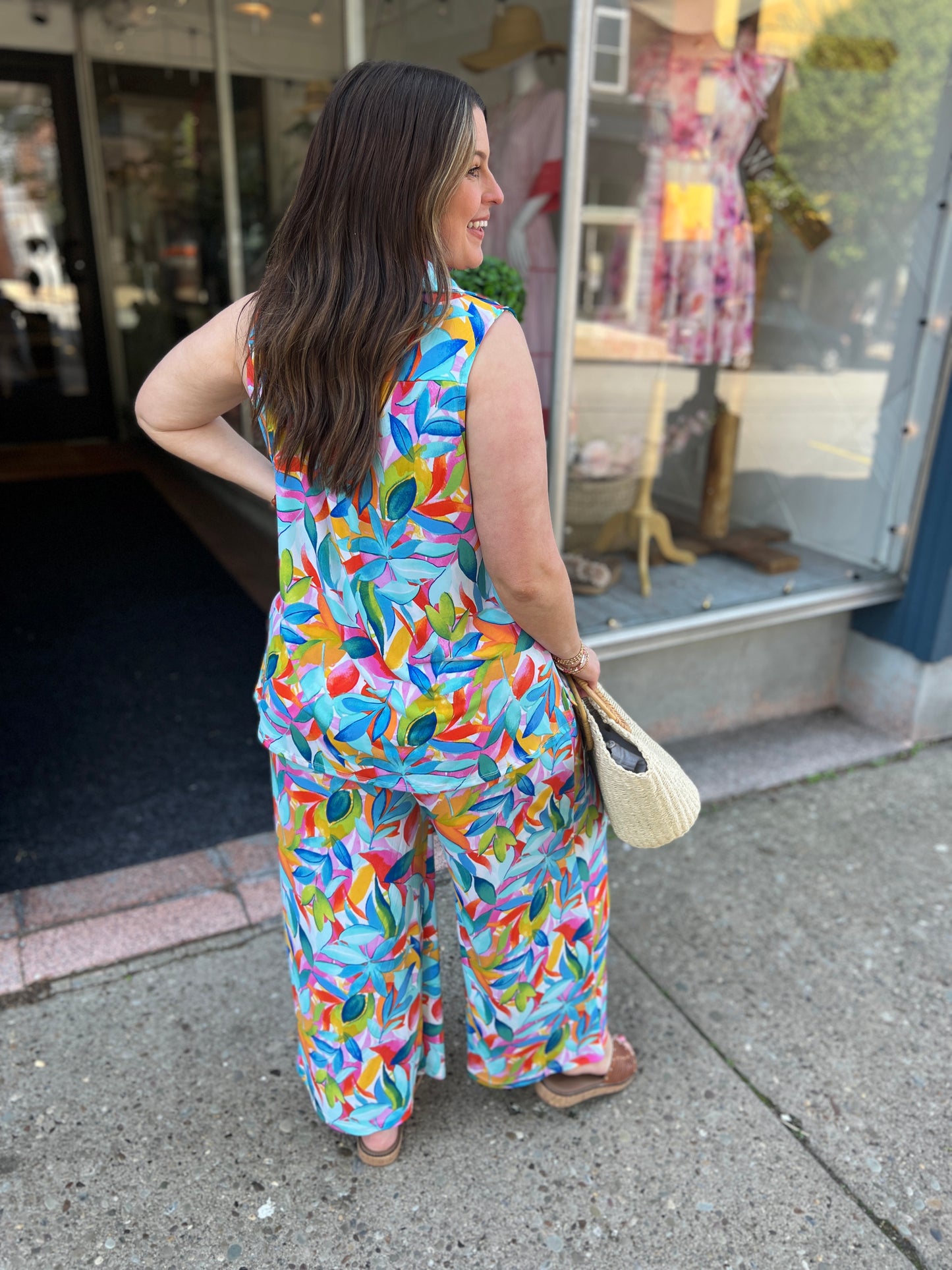 Tropical Watercolors Outfit Set