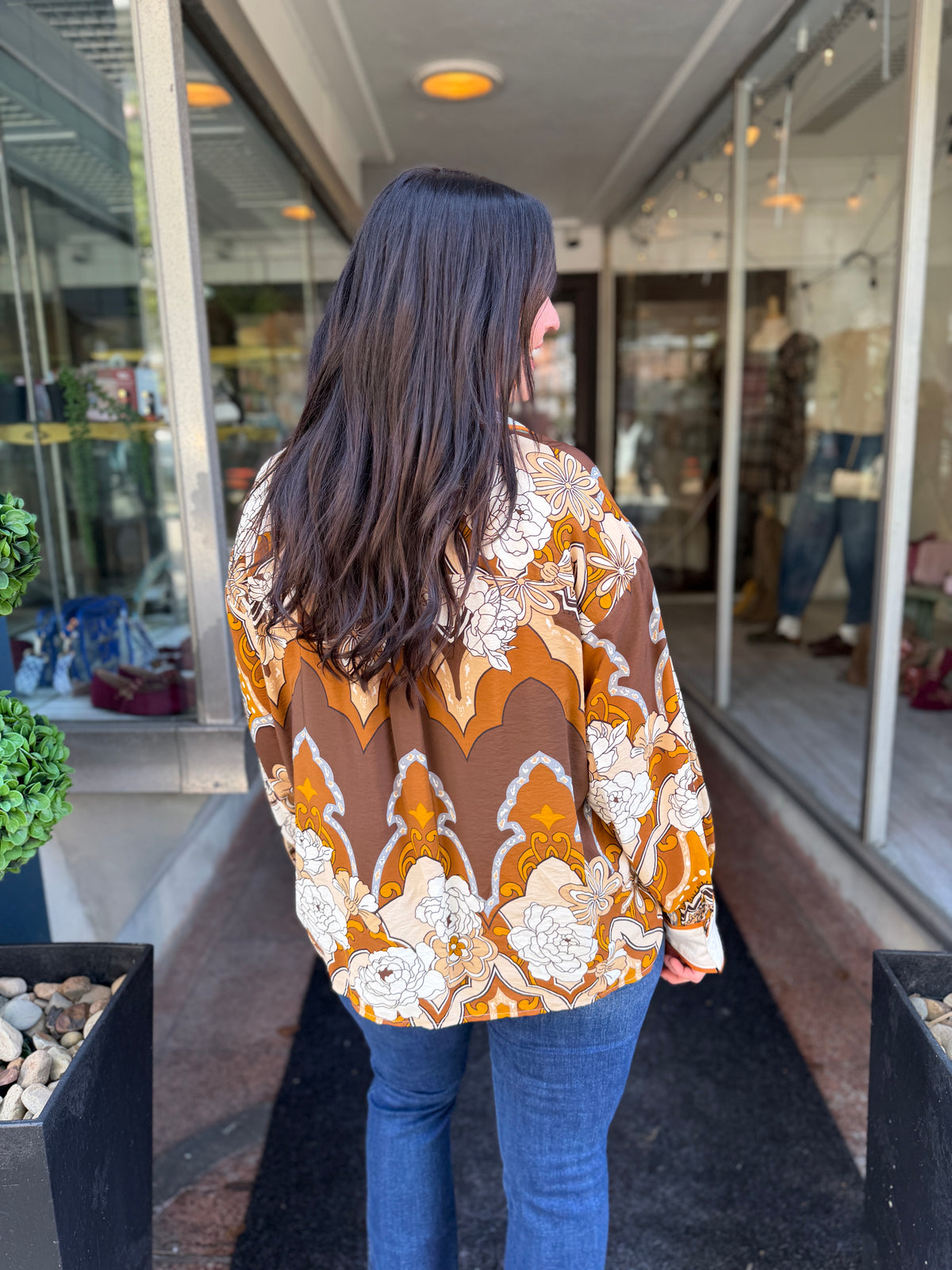 Retro Collared Blouse