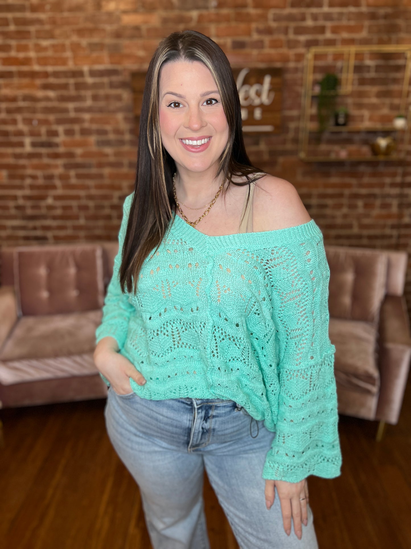 Ocean Breeze Sweater
