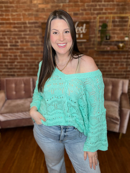 Ocean Breeze Sweater
