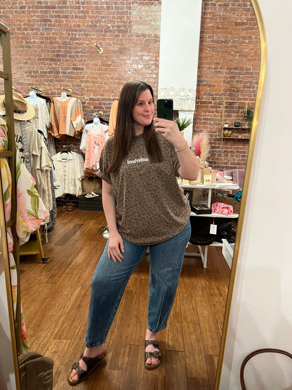 Motherhood Leopard Tee