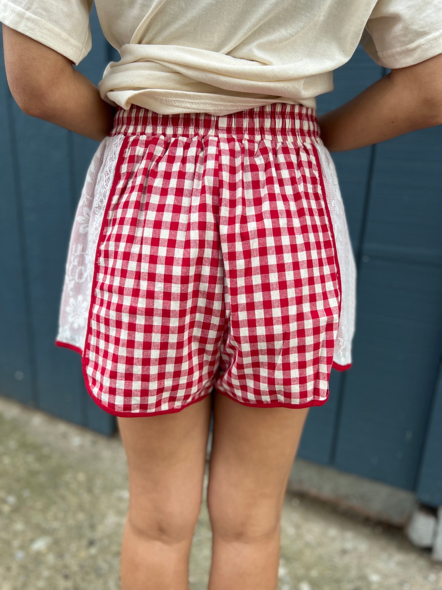 Hot Stuff Gingham Shorts