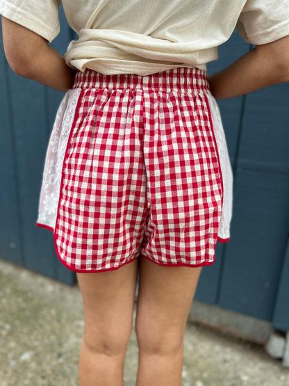 Hot Stuff Gingham Shorts