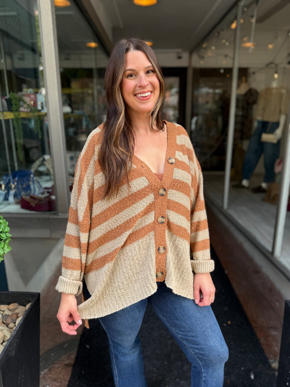 Pumpkin Spice Cardigan