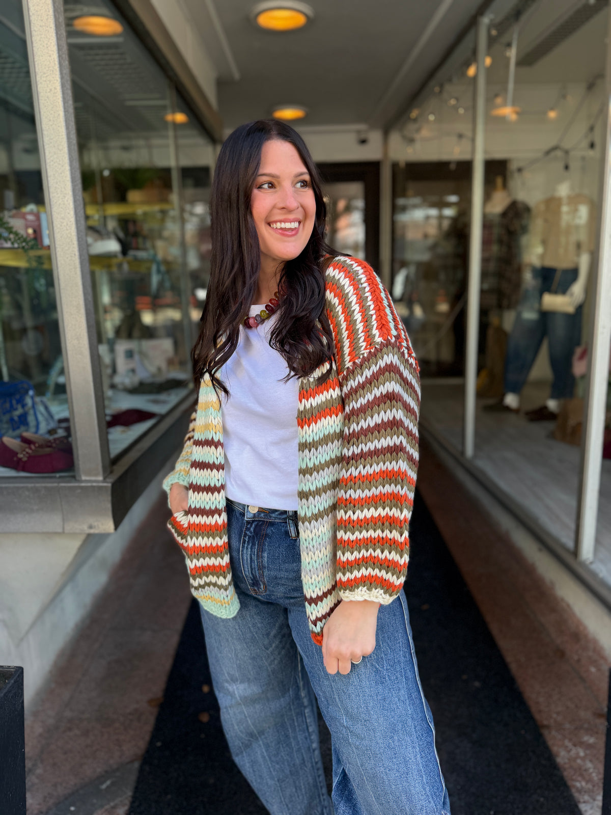 Comfy Dream Stripe Cardigan