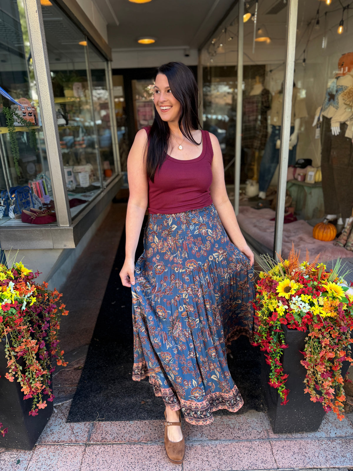 Visit Me Maxi Skirt