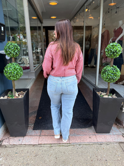 JB Midrise Rigid Straight Jeans