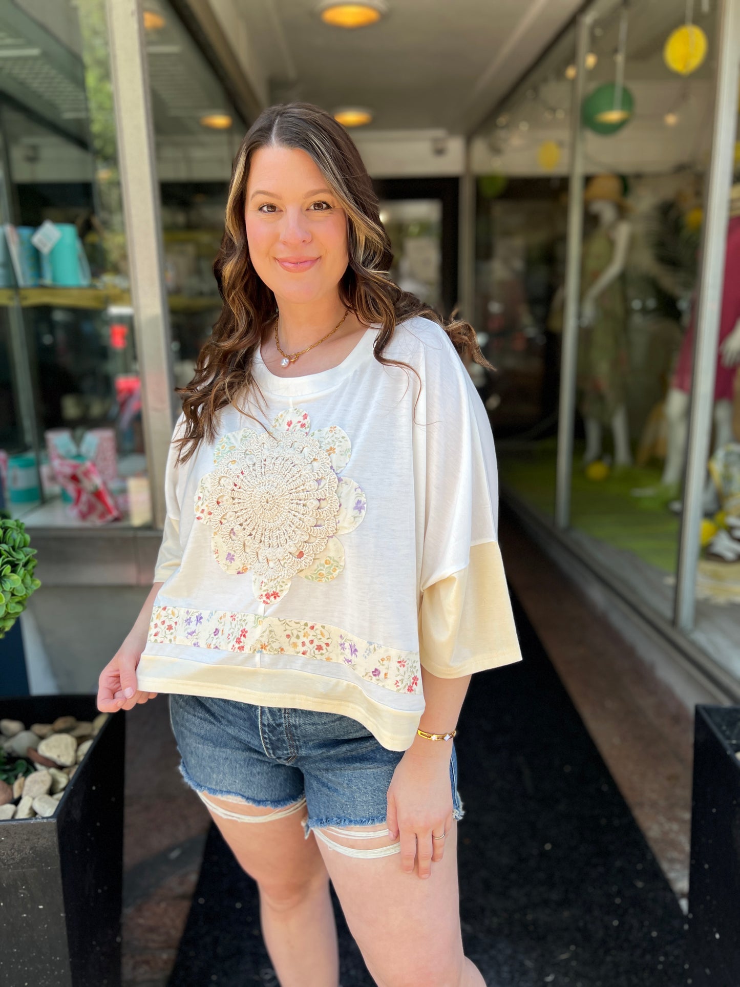 Little Things Lace Tee