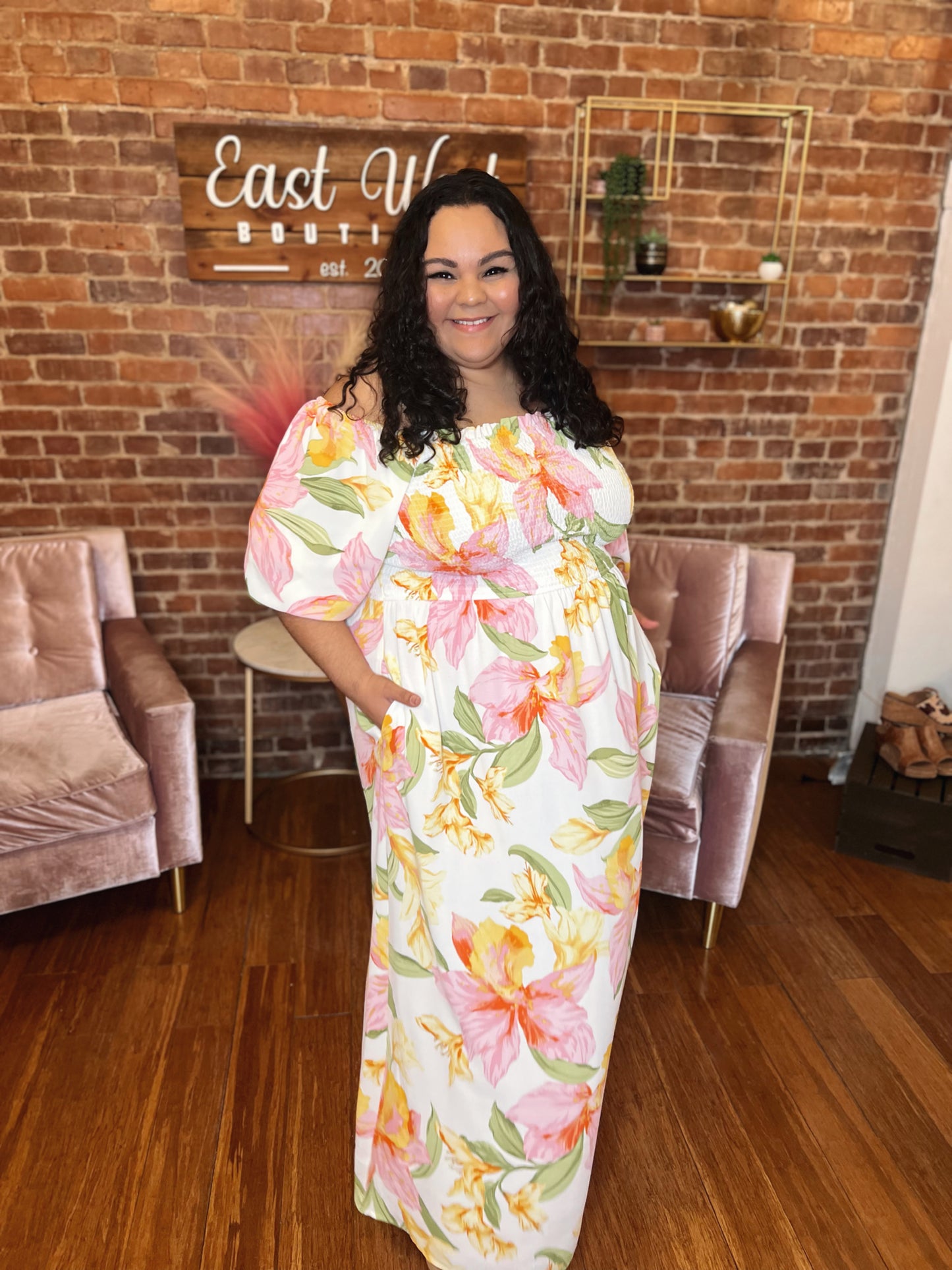 It'll All Work Out Maxi Dress