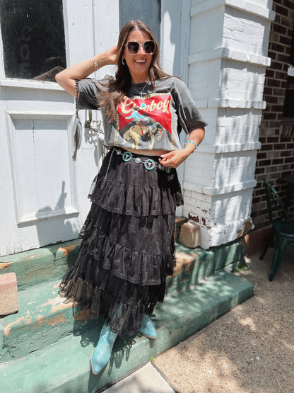 Leopard Cowboy Graphic Tee
