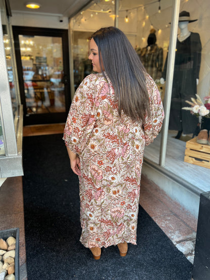 *Final Sale* Baby I Know Floral Maxi