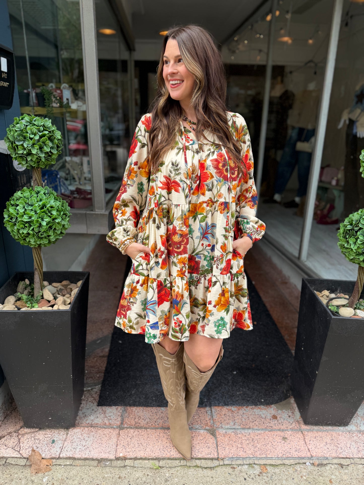 Heartfelt Garden Mini Dress