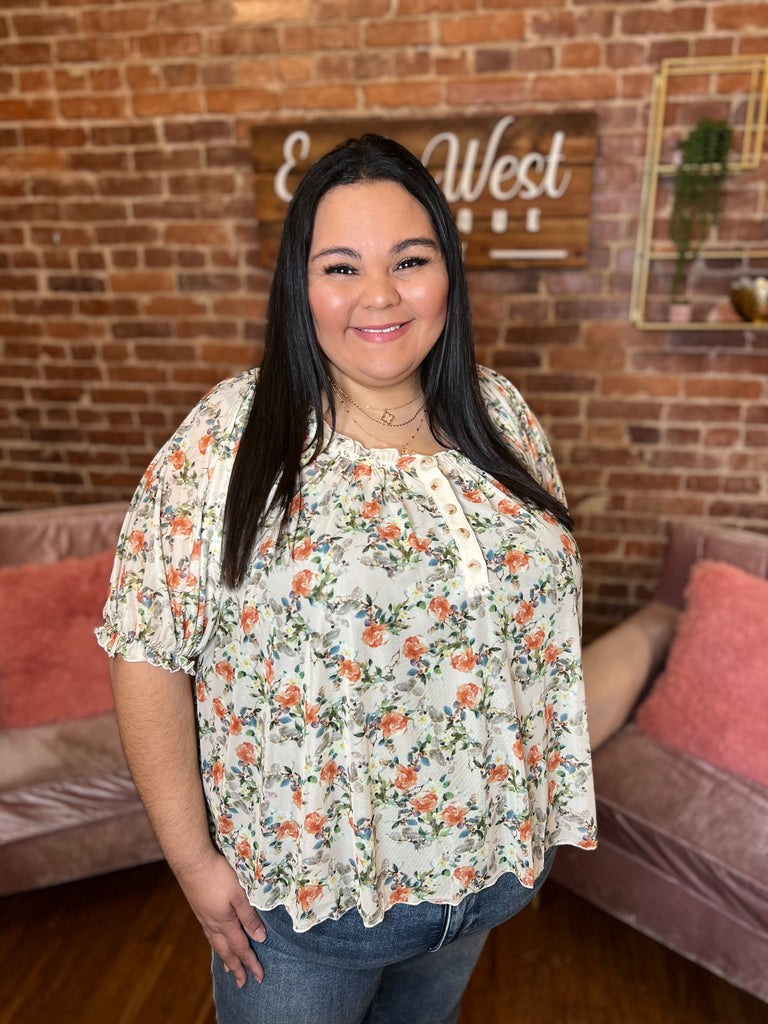 Easy Breezy Floral Top